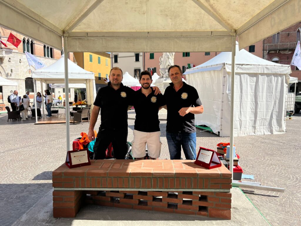 secondo posto nell'EDILTROPHY ARTE MURARIA, per il secondo anno consecutivo!